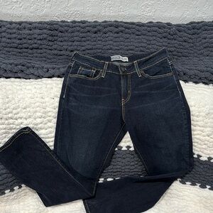 Signature Dark Blue Skinny Jeans